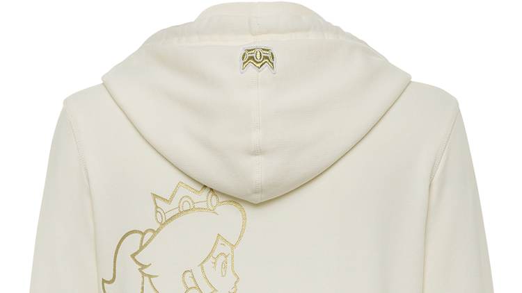 Peach™ Collection - Crown Vanilla Hoodie - Nintendo Official Site